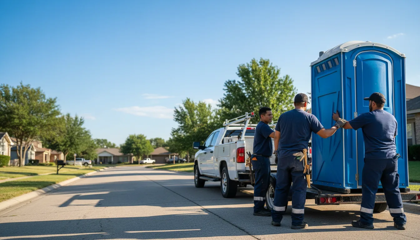 Portable Toilet Rental in Lindsay, OK near me